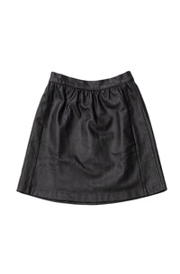 Phillipa skirt in Black leather