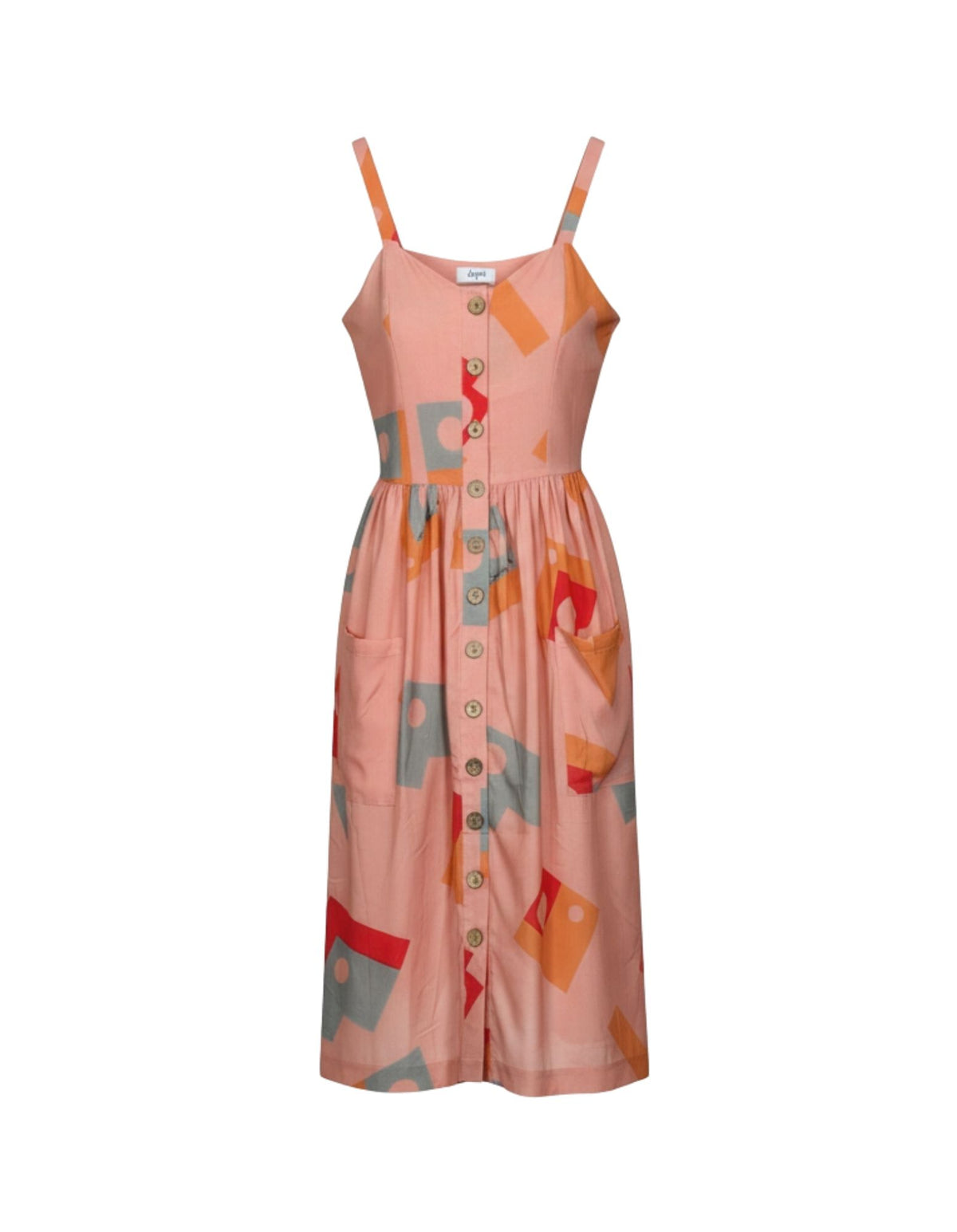 Ingrid Dress Peach in Modal