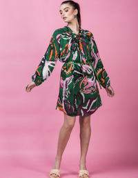 Georgia dress - Green Wild Thing