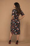 Annie Dress Terrazzo in Cotton