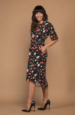 Annie Dress Terrazzo in Cotton