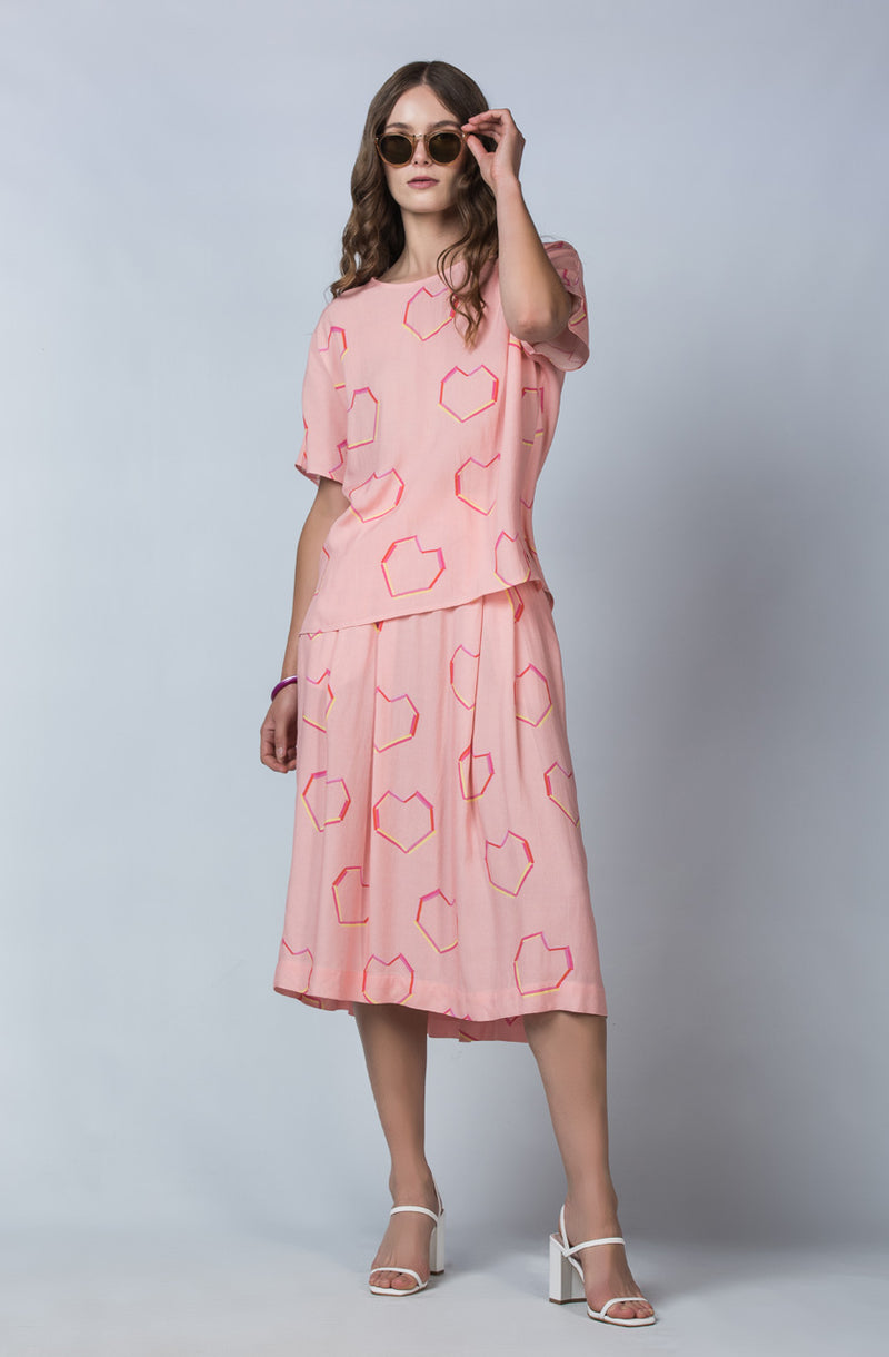 Annabella top - Neon Heart