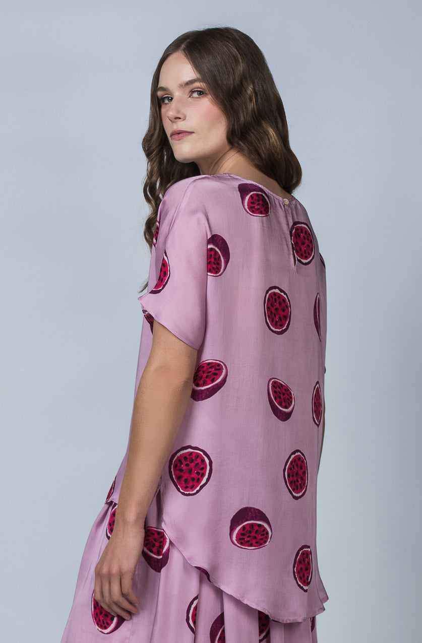 Annabella top - Passionfruit