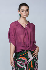 Cate Top - Rich Purple