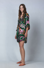 Georgia dress - Green Wild Thing