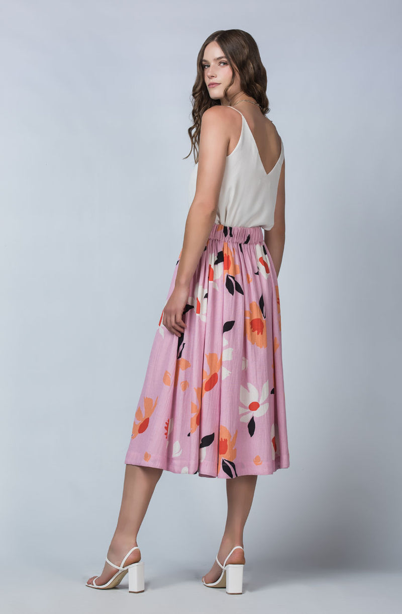 Kathleen Skirt - Lilac Magnolia