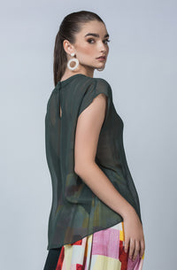 Ophelia Top - Evergreen